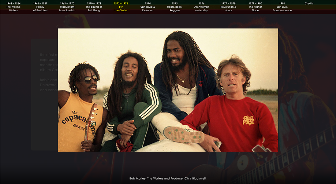 Bob Marley | One Journey slide